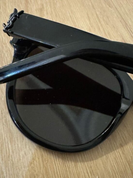 YSL Saint Laurent Women\'s Designer Classic Luxury Black Cat Eye Sunglasses main image 4
